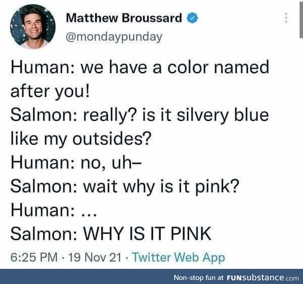 Why is it pink!?