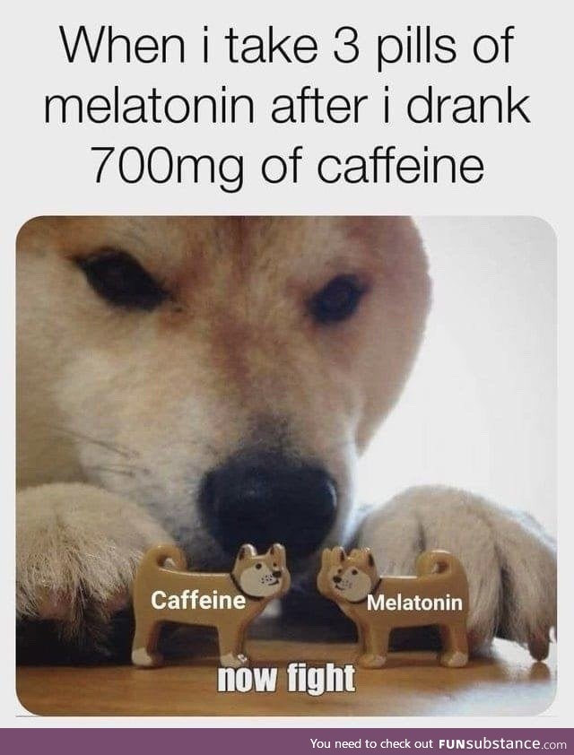 Melatonin vs Caffeine