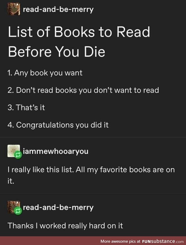 Books to read before you die