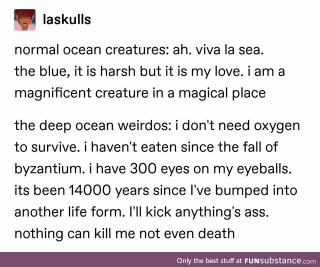 Deep Ocean Creatures