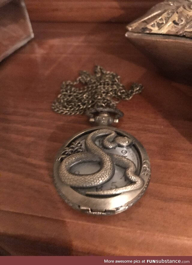 Saw the pocket watch meme. I have one but the chain broke :(