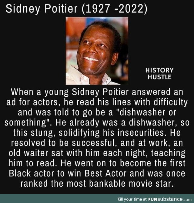 RIP, Sidney Poitier.