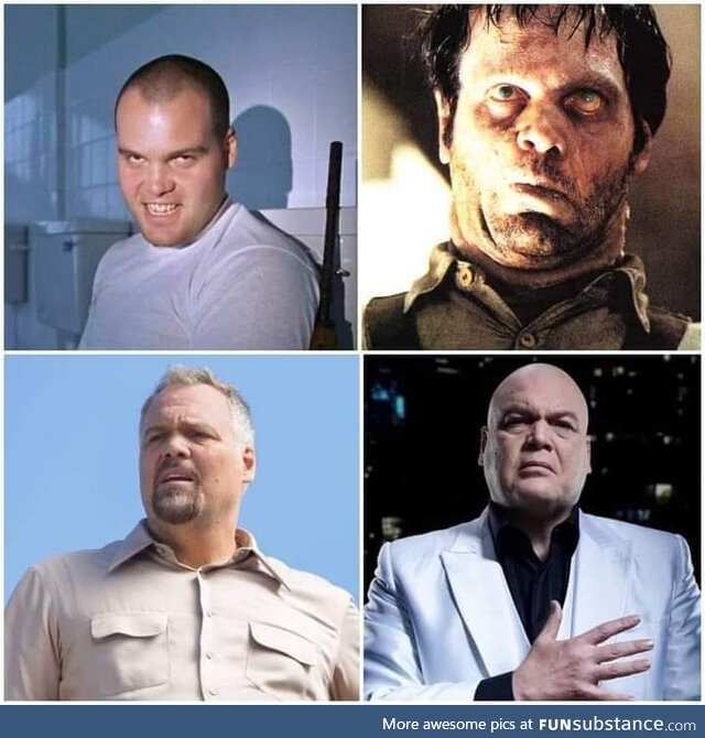 These are all the same actor: Vincent D'Onofrio