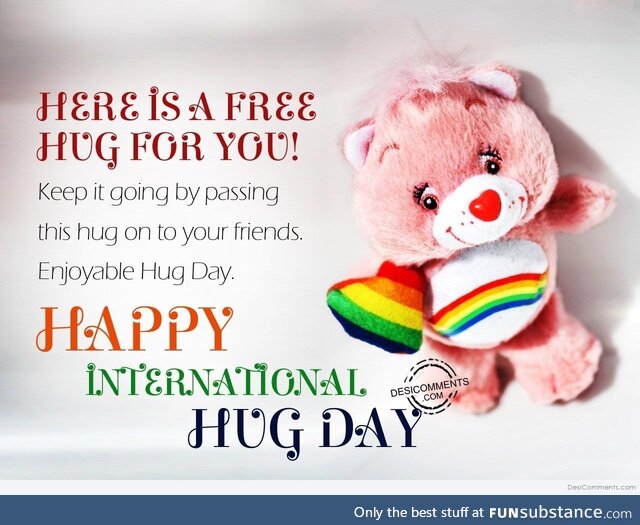 Happy International Hugging day!