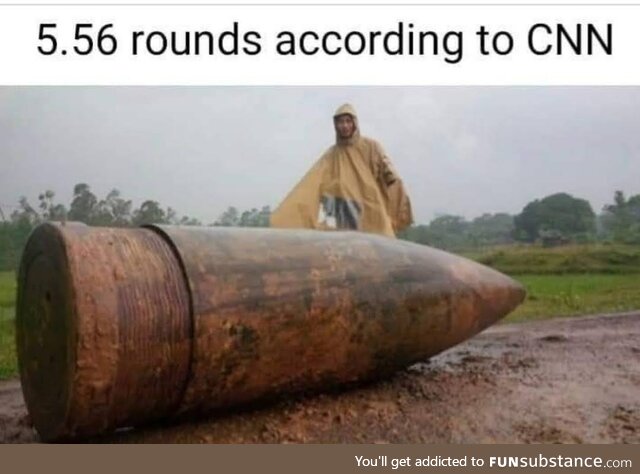 5.56 rounds according to CNN