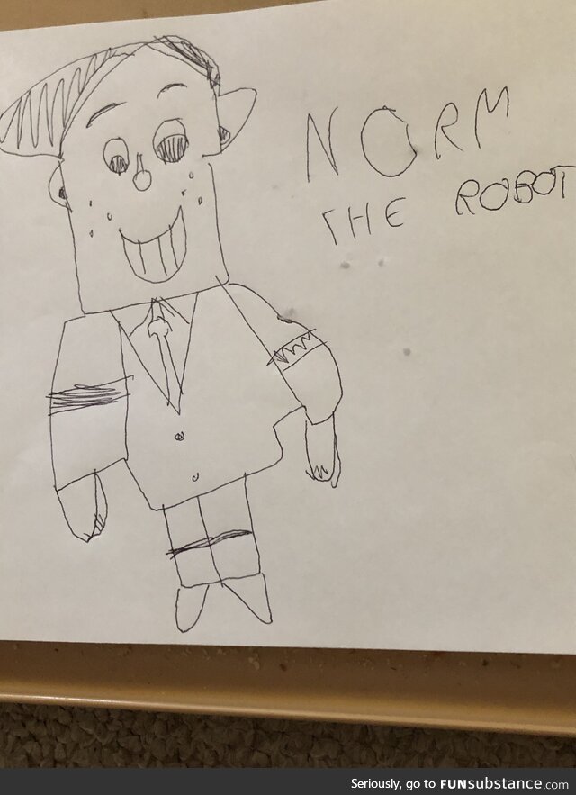 Norm The Robot (from Phineas + Ferb)