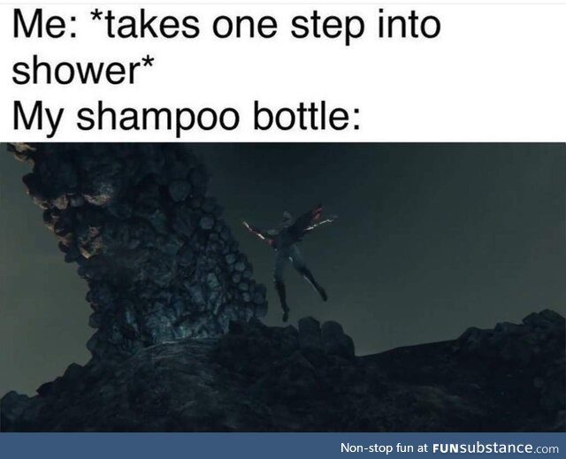 Shampoo Bottle Yeet