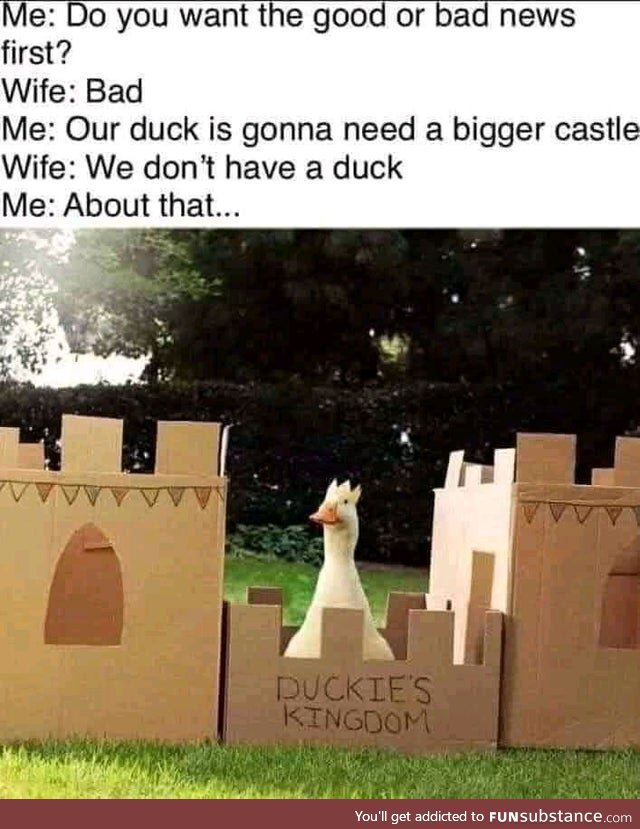 King Duckie Duckworth Duckington I