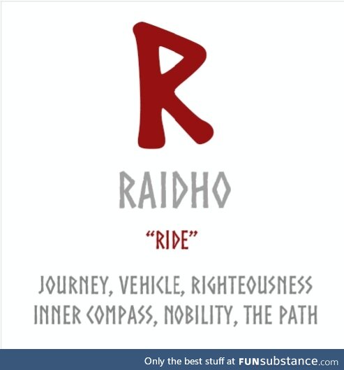 Rune Meaning - Raidho