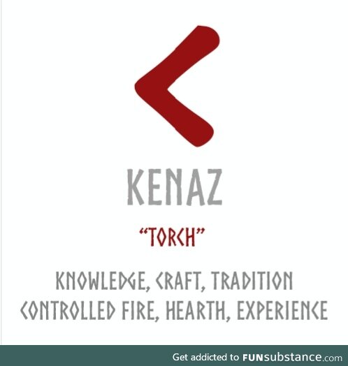 Rune Meaning - Kenaz