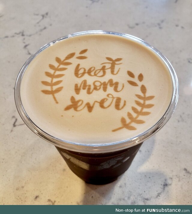 Coffee Art #4/Special - Happy Women's/Mother's Day!