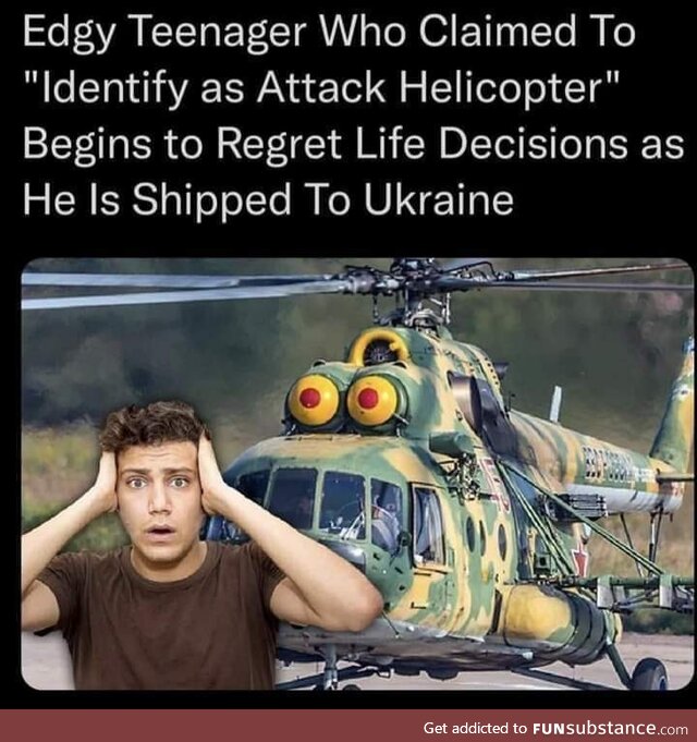 Could have at least picked a Ka-52 instead of a crappy Mi-17