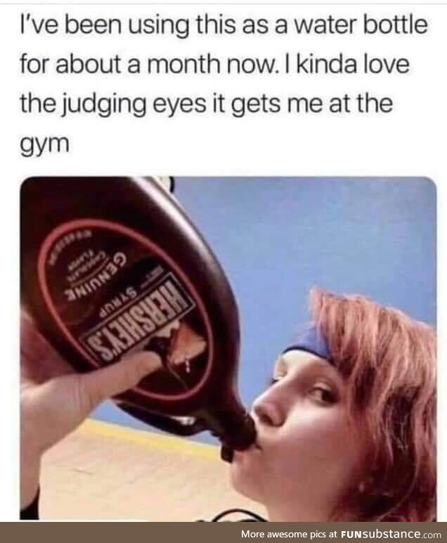 Liftin' and sippin'