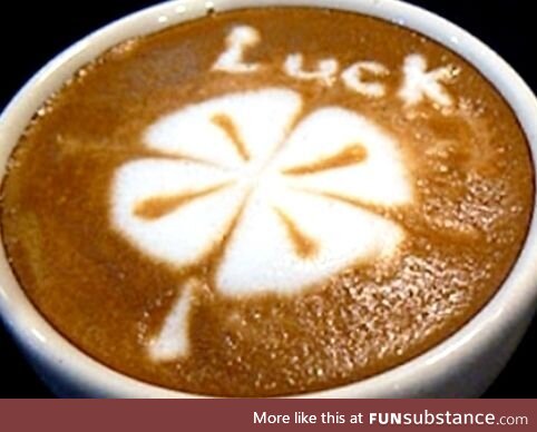 Coffee Art #7 - Lucky Brew