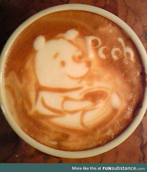 Coffee Art #11 - Oh Bother
