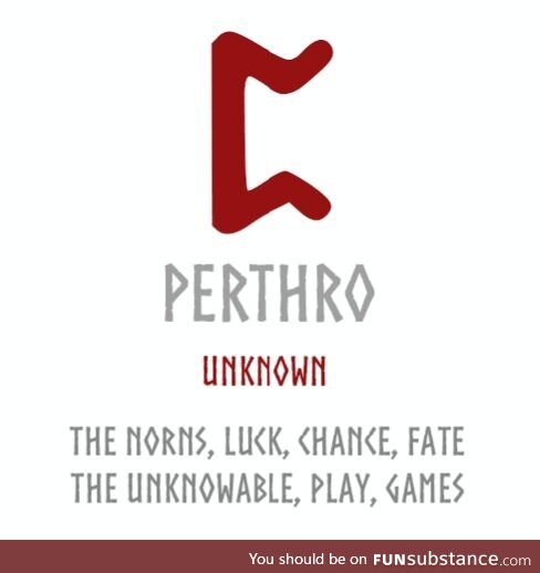 Rune Meaning - Perthro