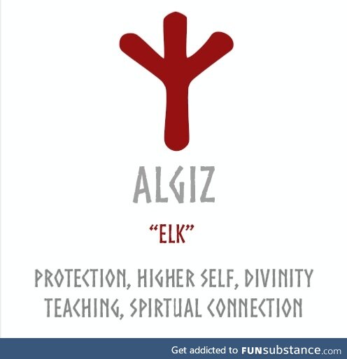 Rune Meaning - Algiz