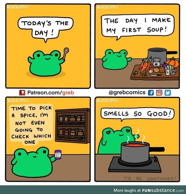 Froggo Fun R #79 - Whadda Ya Mean You're at Soup?