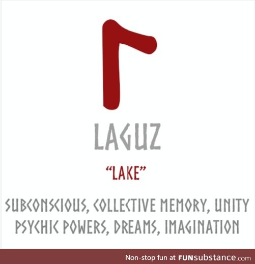 Rune Meaning - Laguz