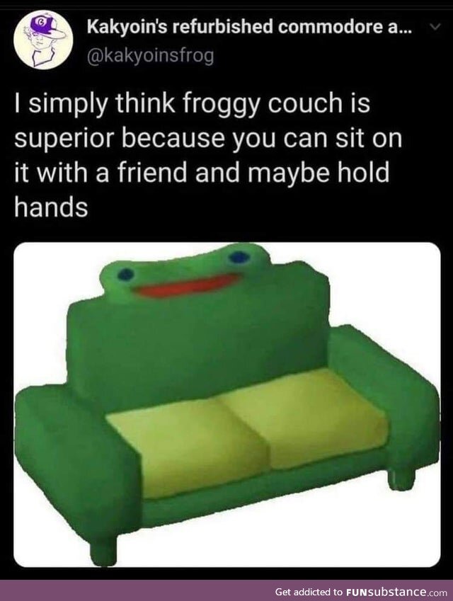 Froggo Fun R #86 - The Sofa King