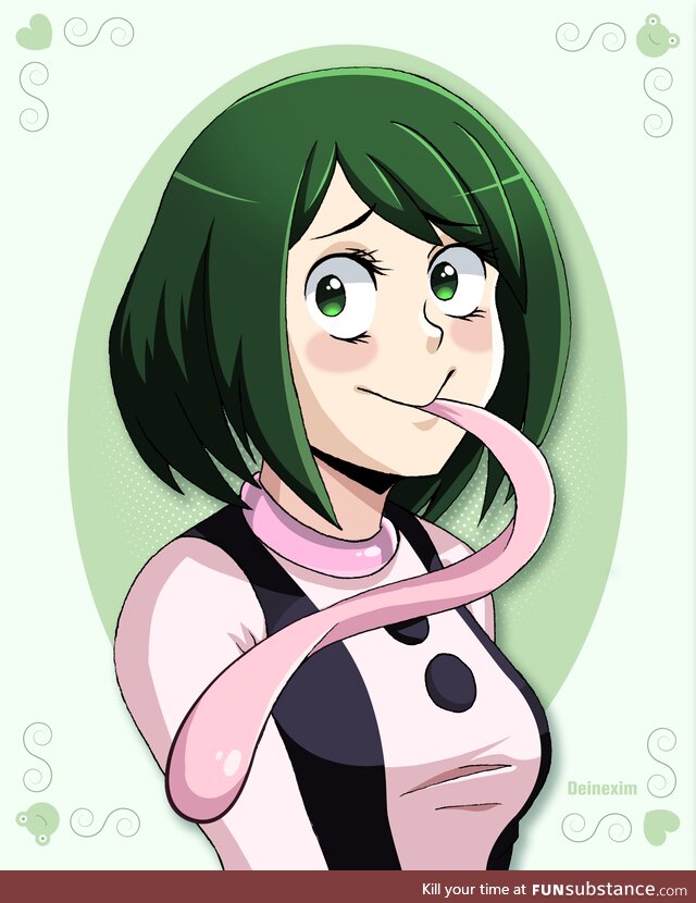 Froggo Fun R #92/Froppy Friday - Ochako?