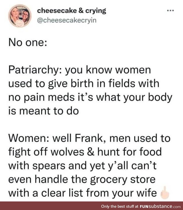 Proper healthcare and not fighting wolves seen fine to me.