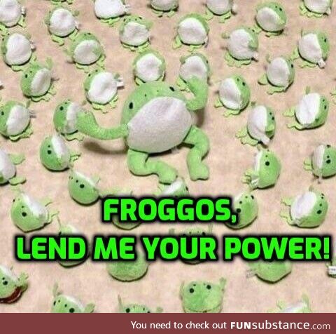 Froggo Fun R #100/Special - Frogs. Together. Strong