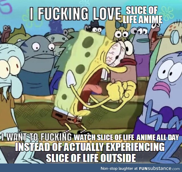 Slice of Life anime be like