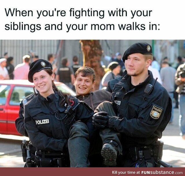 Haha you are being detained