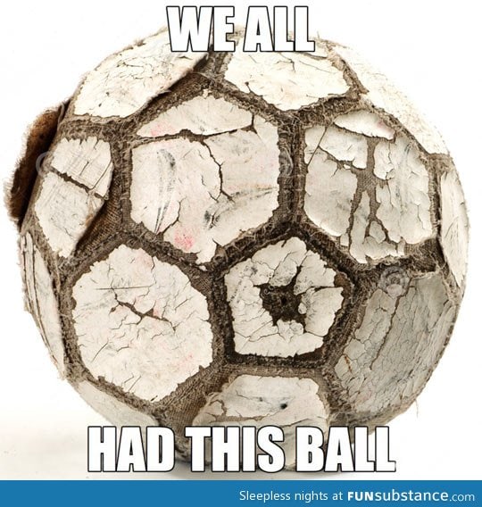 If you played street football as a kid