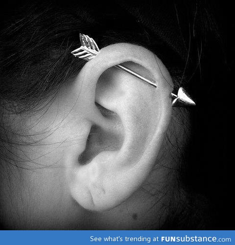 Industrial ear piercing done right