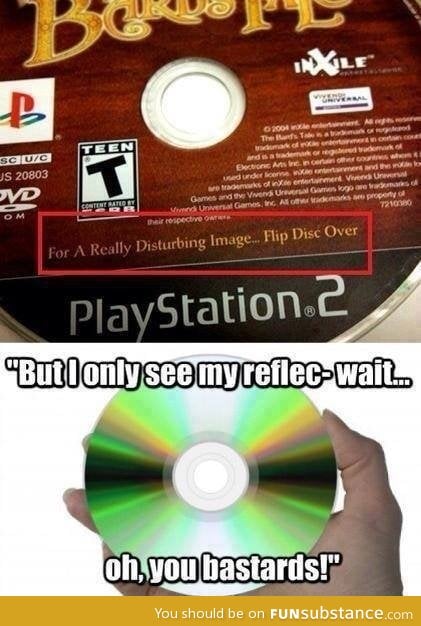 Well f*ck you too disc