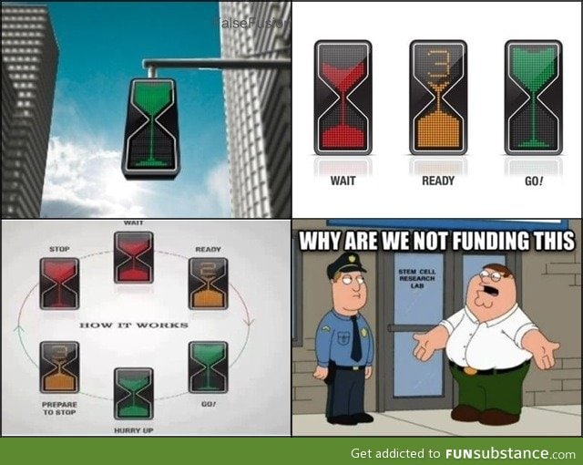 Cool traffic lights