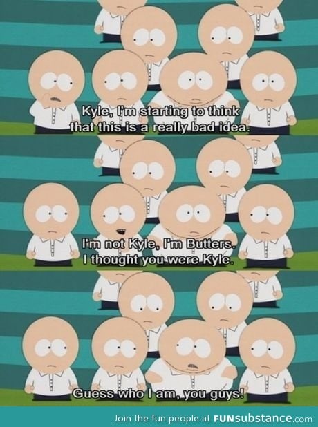 One of my favorite south park moments