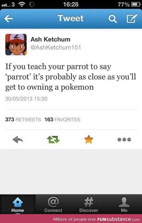 A word of advice from Ash