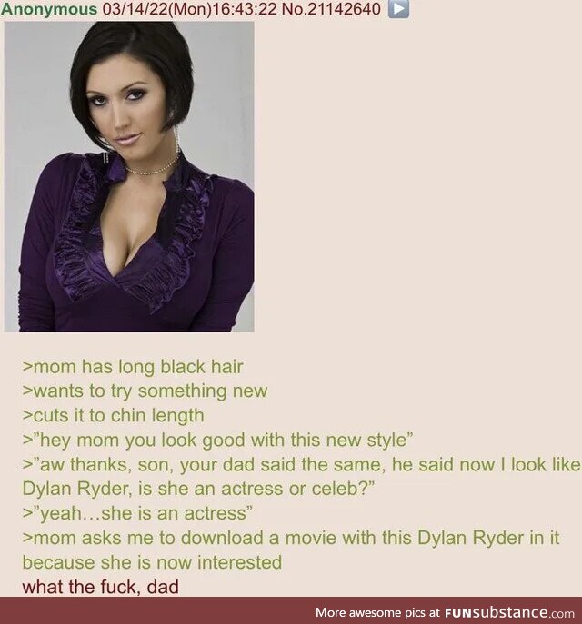 Anon and his dad are coomers