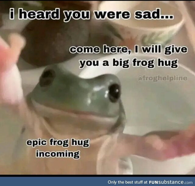 I find your lack of frog posts disturbing