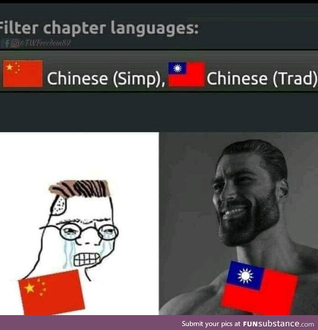 Taiwan is a country I think