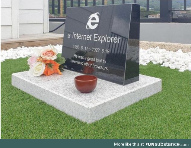 Somehow I doubt we've heard the last from IE
