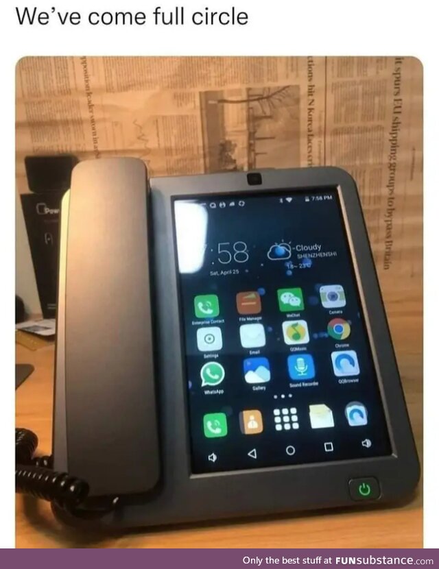 A smart, dumb phone