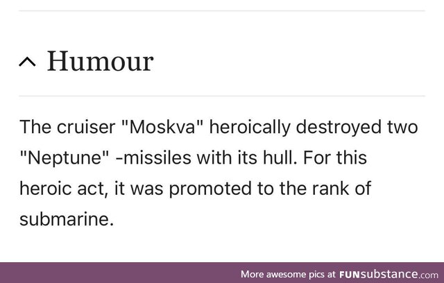 Moskva wiki page right now