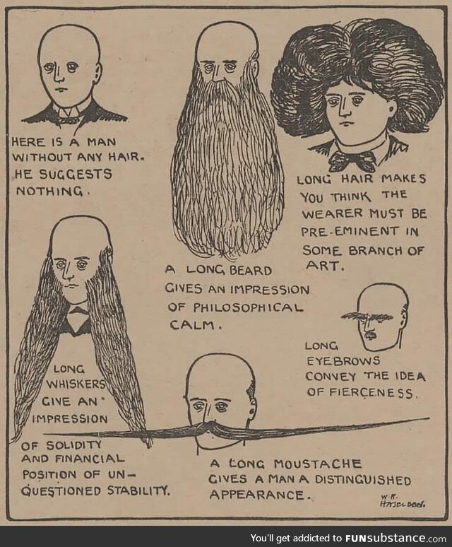 From the Daily Mirror, 1909