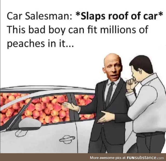 Are the peaches for free?