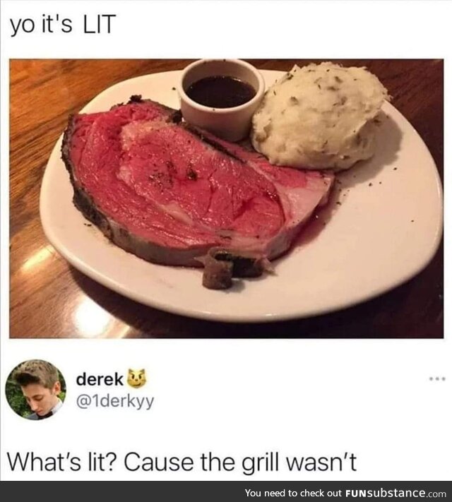 Talk about blue steak