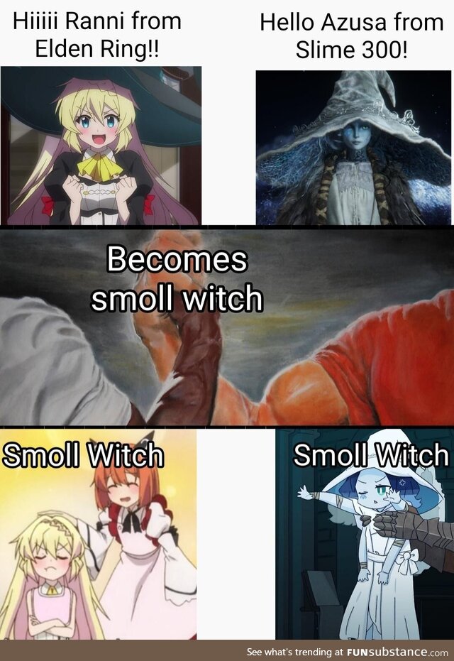 Smoll witch haha