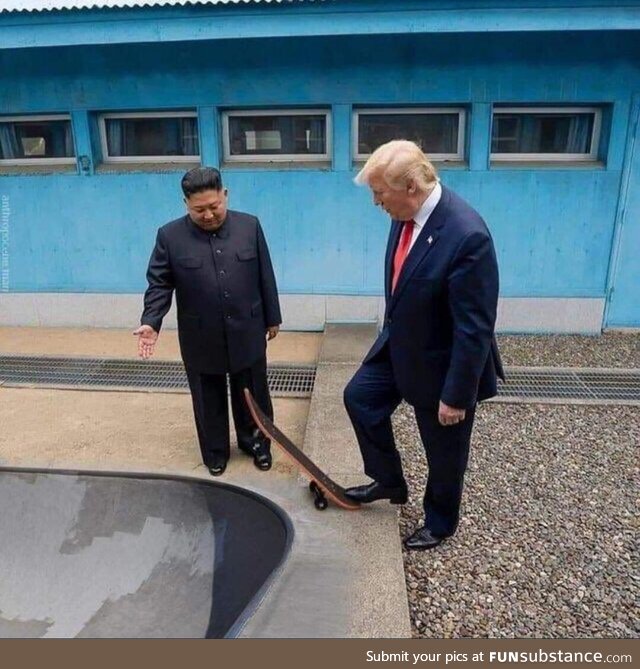 Kim Jong Un teaches Trump 720 flip