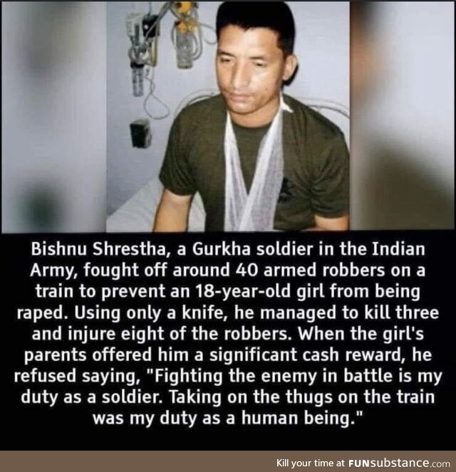 Do not mess with Gurkhas