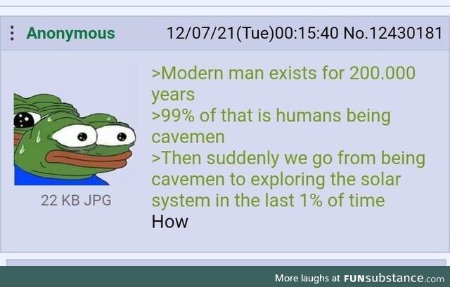 Anon is shocked about exponential growth