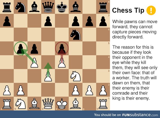 Pawns of the world, unite!