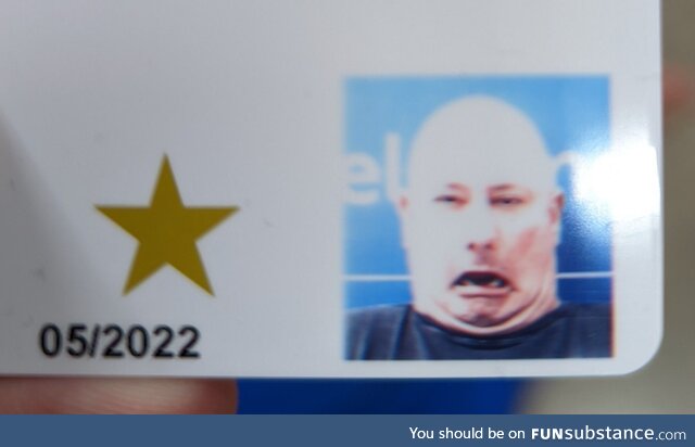 So Costco apparently doesn't re-take membership card photos if you sneeze